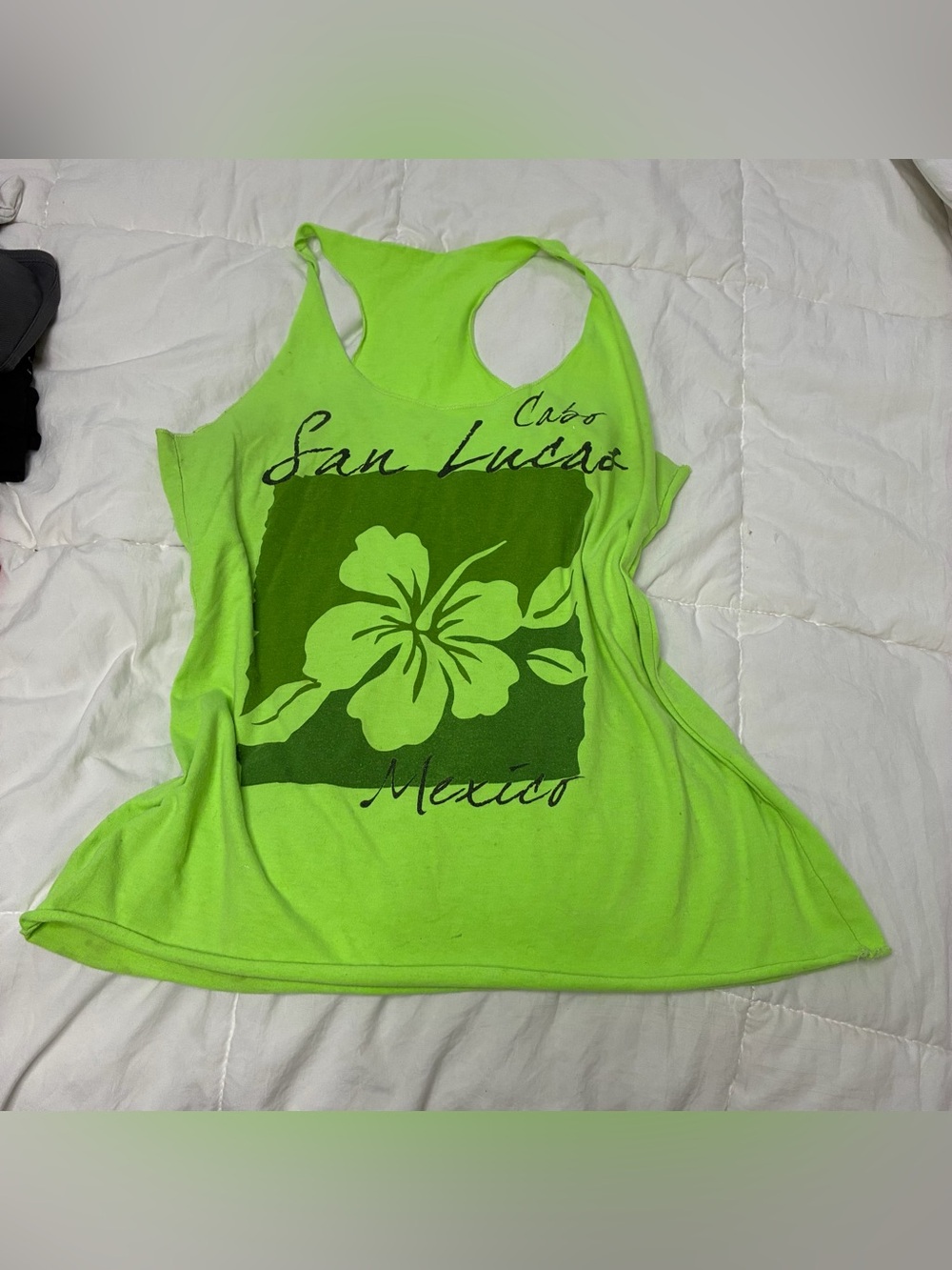 Cabo San Lucas Mexico Floral Tank Top
